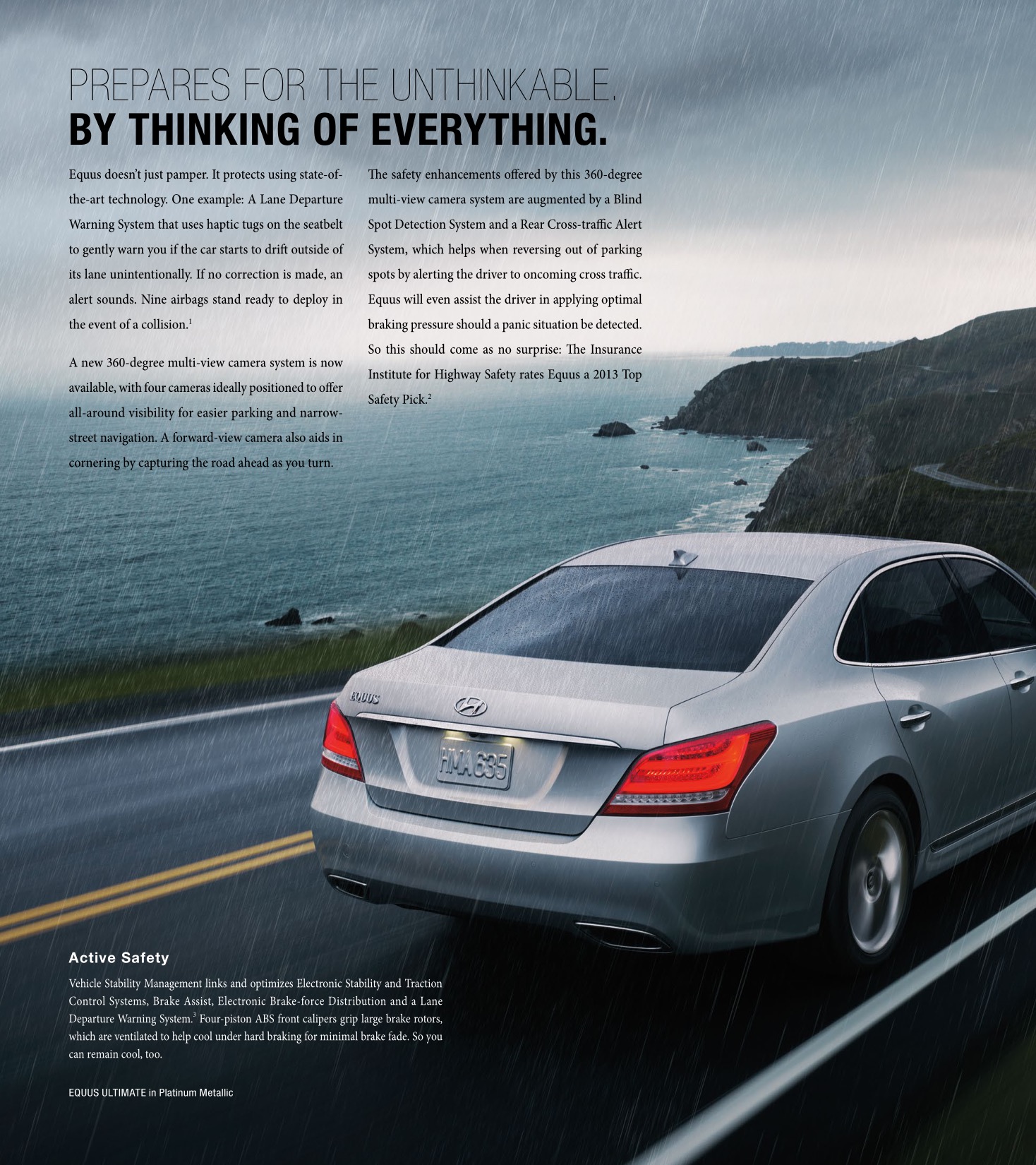 2014 Hyundai Equus Brochure Page 7